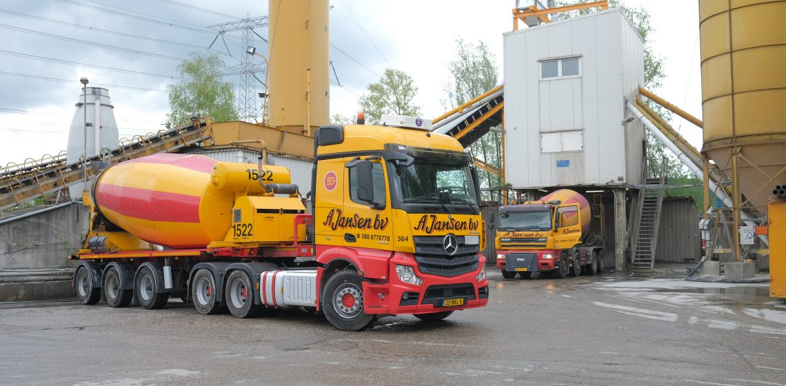 Duurzaam transport beton