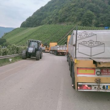 Legioblocken muur overstromingen