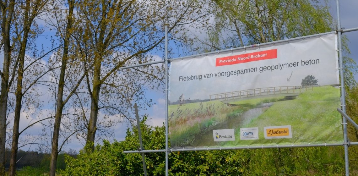 Toegepast beton voor Dommelse fietsbrug 60% duurzamer