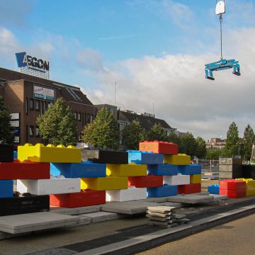 Plaatsing van de legioblocken