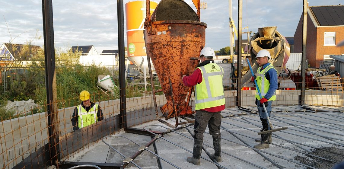 verzwaard beton warmte-accu Ecodorp Boekel