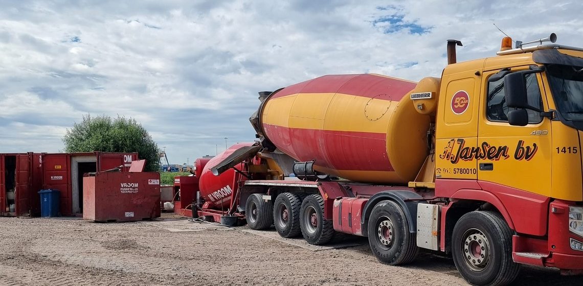 Verbazing Afwijzen nauwelijks Funderingsbeton voor groot warehouse Dordrecht - A. Jansen B.V.